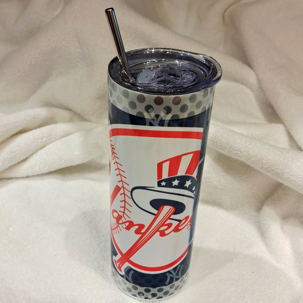 New York Yankees Skinny Tumbler